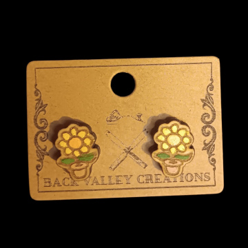 Sunflower Earrings